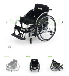 Silla de Ruedas Negro